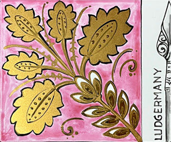 Glasuntersetzer "Medici"