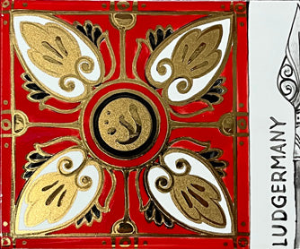 Glasuntersetzer "Medici"