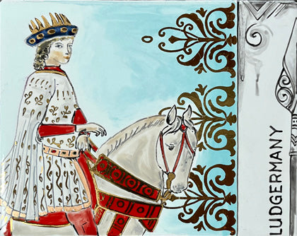 Flaschenuntersetzer "Medici"