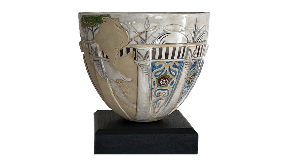 Tonschale - "Castel del Monte"