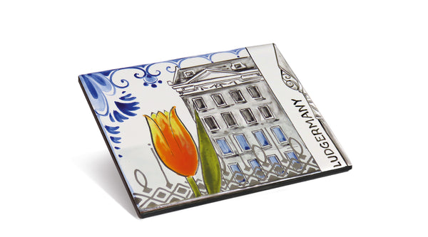 Glas und Flaschenuntersetzer