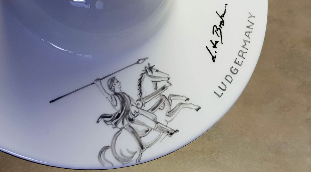 Porzellanschale "Castel del Monte"