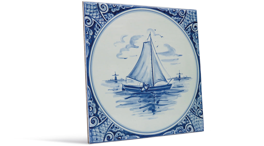 Holländische Motive - Segelboot