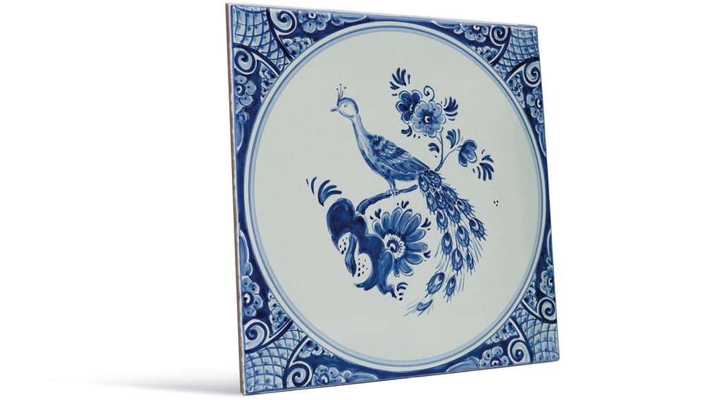 Holländische Motive - Pfau