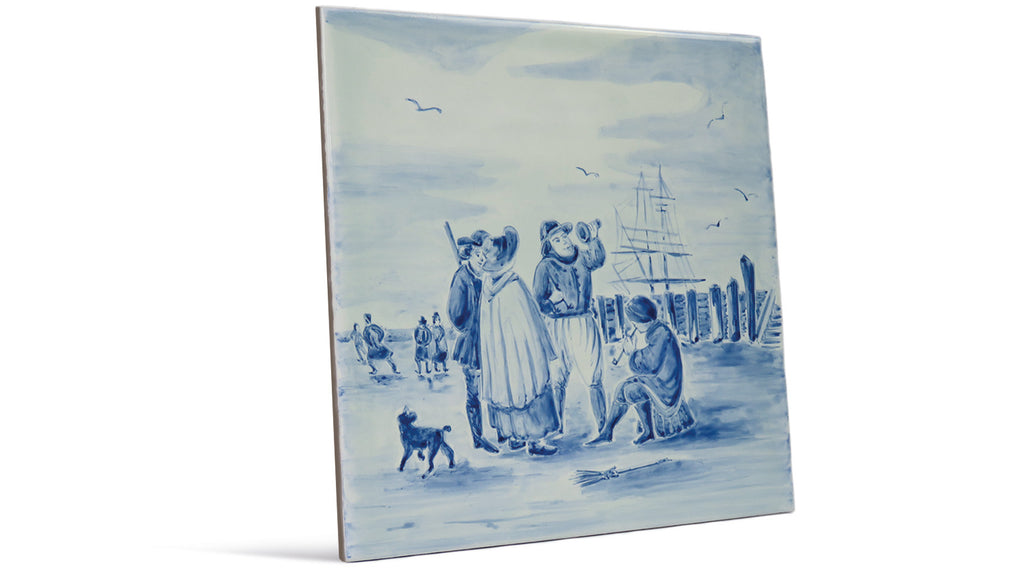 Amsterdam - Winterszene