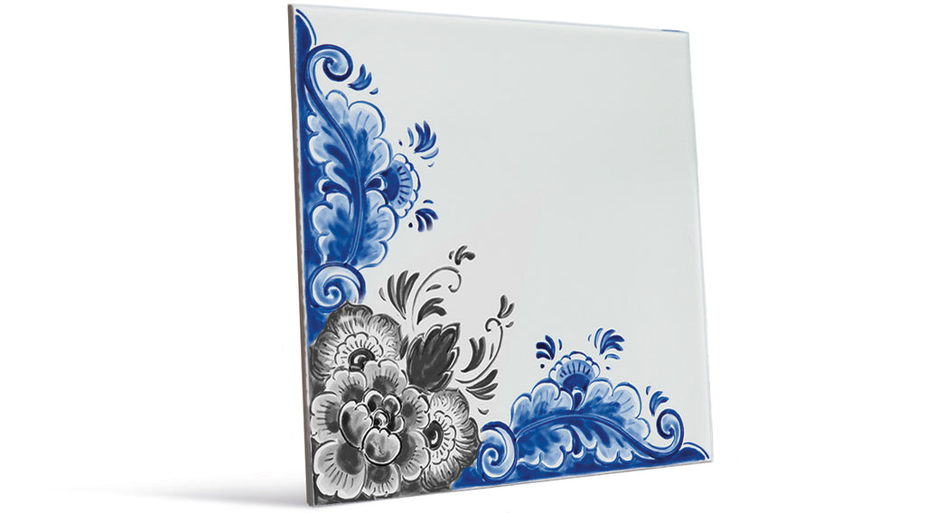 "Holland Borde" Ranken und Tulpen