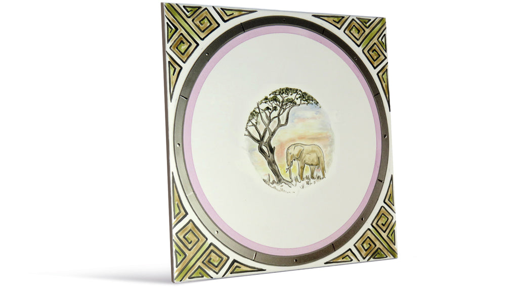 Variante 2 - Ornament am Rand + Platin