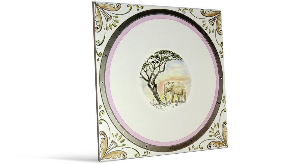 Variante 4 - Blumen am Rand + Platin