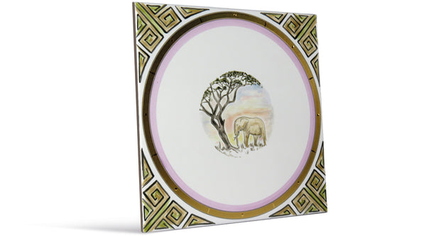 Variante 1 - Ornament am Rand + Gold 