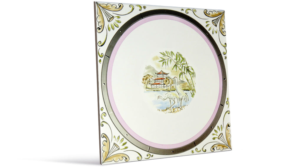 Variante 4 - Blumen am Rand + Platin