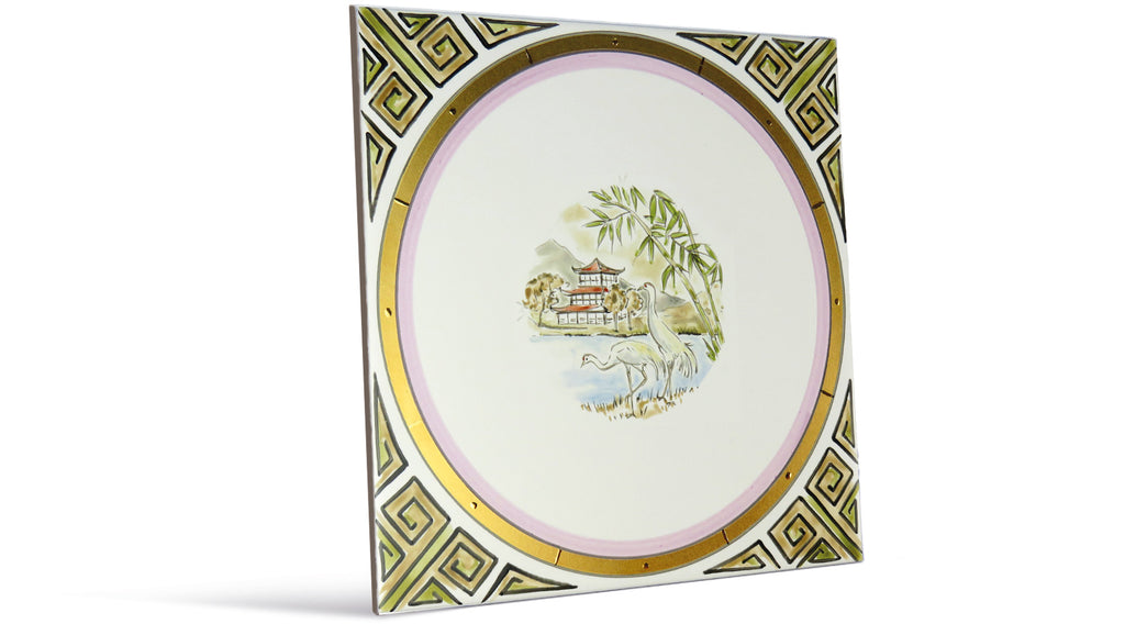 Variante 1 - Ornament am Rand + Gold