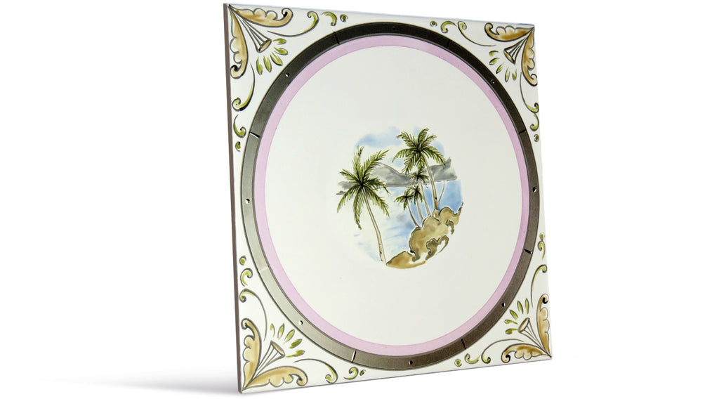 Variante 4 - Ornament am Rand + Platin