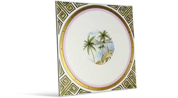 Variante 1 - Ornament am Rand + Gold 