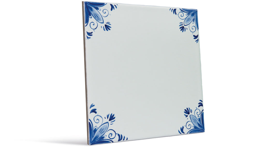 Delfter Blau Stil - Vogelmotiv