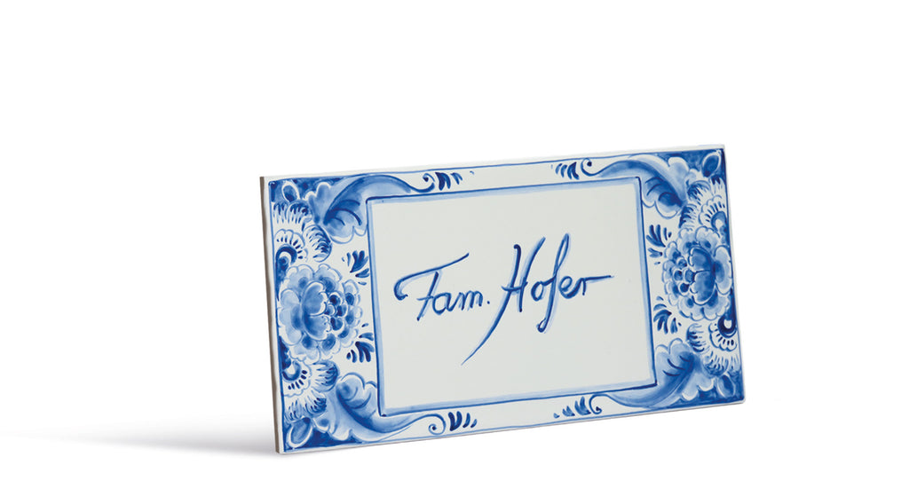 Hausnummern und Türschilder