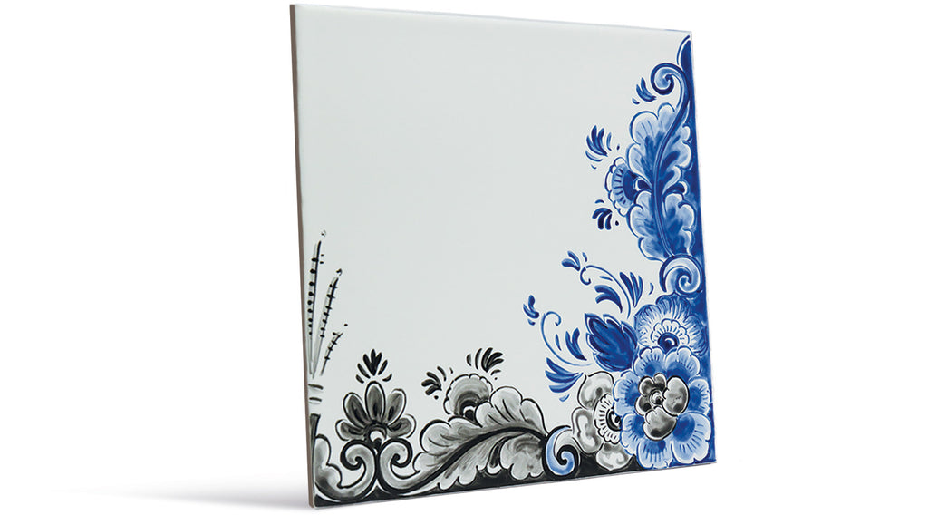 "Holland Borde" Ranken und Tulpen